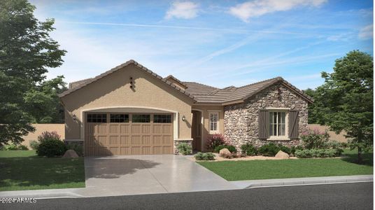 New construction Single-Family house 23082 E Lords Way, Queen Creek, AZ 85142 Aspen Plan 4578- photo 0