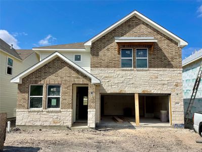 New construction Single-Family house 736 Palo Brea Loop, Hutto, TX 78634 - photo 0