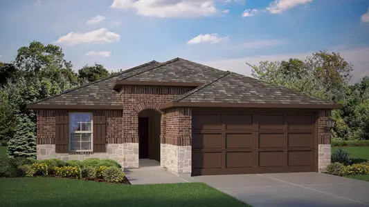 New construction Single-Family house 10640 Diamond Mine Dr, Fort Worth, TX 76036 plan Baxter - image