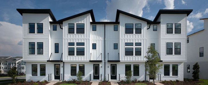 New construction Townhouse house 15501 Hamlin Park Dr, Winter Garden, FL 34787 plan Haines II - image