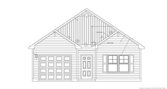 New construction Single-Family house 128 Meadow Sage St, Raeford, NC 28376 - image