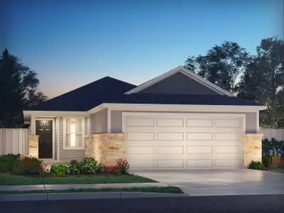 New construction Single-Family house 14183 Granger Pointe Ln, Conroe, TX 77302 plan The Cascade (330) - image