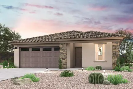 New construction Single-Family house 6453 S 245Th Ave, Buckeye, AZ 85326 plan Gilbert - image