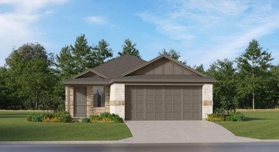 New construction Single-Family house 10423 Birds Nest Dr, Beasley, TX 77417 plan Pinehollow - image