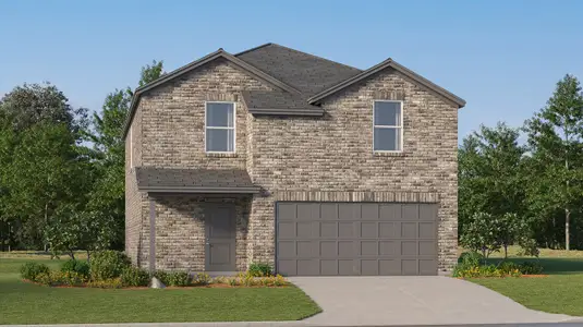 New construction Single-Family house 16807 Old Wagon Wy, Hockley, TX 77447 plan Whitetail - image