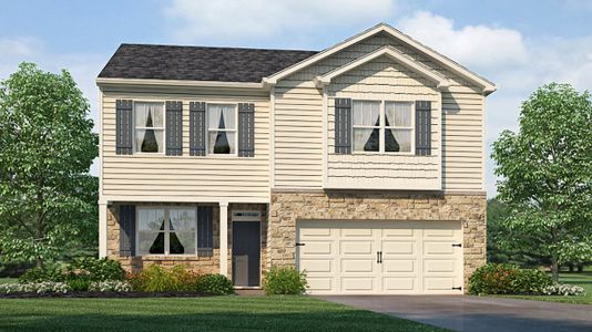 New construction Single-Family house 3184 S County Line Rd, Lithia Springs, GA 30122 plan PENWELL - image