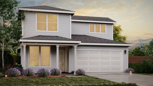 New construction Single-Family house 717 Willowbrook Ave, New Braunfels, TX 78130 plan Forest View - image