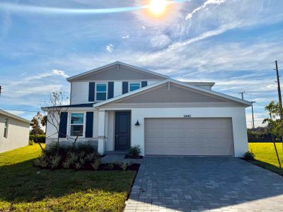 New construction Single-Family house 5445 Hampton Park Cir, Vero Beach, FL 32966 plan Orchid - image