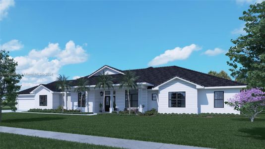 New construction Single-Family house 11929 Sw 14Th Pl, Davie, FL 33325 - photo 1 1