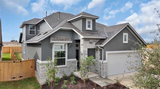 New construction Single-Family house 317 W Faulkner St, Liberty Hill, TX 78642 plan Wilson - image