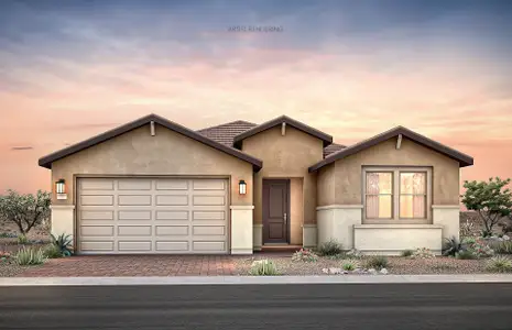 New construction Single-Family house 3855 N Sun City Blvd, Florence, AZ 85132 plan Refuge - image 2