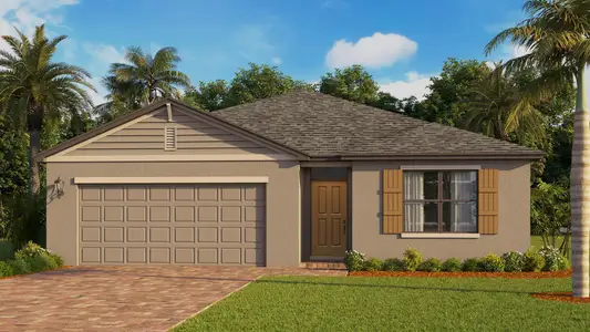 New construction Single-Family house 9619 Sea Spray Dr, Fort Pierce, FL 34945 plan Cali - image
