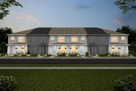 New construction Townhouse house 15172 Blue Peacock Lane, Unit 39, Winter Garden, FL 34787 Cascavel II- photo 0