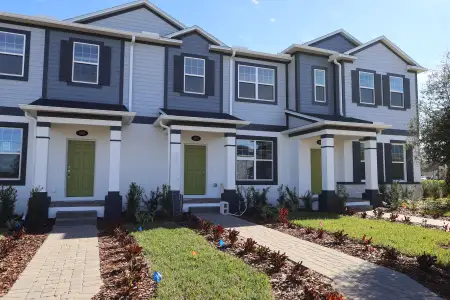 New construction Townhouse house 687 Pothos St, Apopka, FL 32703 plan Rutland - image
