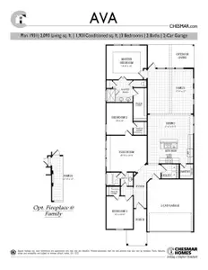 New construction Single-Family house 154 Paul Pena Dr, San Marcos, TX 78666 plan Ava - image