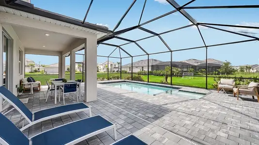 New construction Single-Family house 20292 Hartford Blvd, Estero, FL 33928 plan Amalfi - image