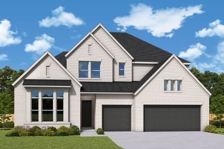 New construction Single-Family house 18515 Scarlet Paintbrush Dr, Montgomery, TX 77356 plan The Stamford - image