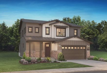 New construction Single-Family house 8893 Springsong Ln, Littleton, CO 80125 3652 Embark Exterior C - Highline Ranch- photo 0 0