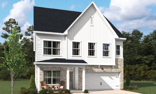 New construction Single-Family house 139 N Harvest Rdg Wy, Wilson's Mills, NC 27520 plan Leland - image