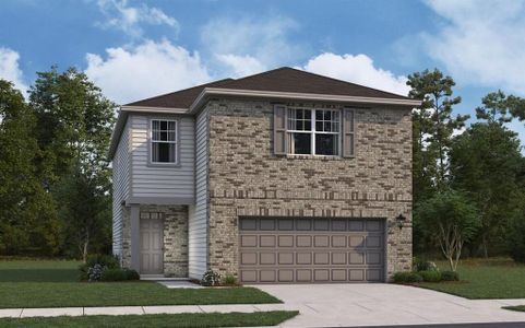 New construction Single-Family house 10174 Tiger Flower Lane, Houston, TX 77016 Discovery- photo 0