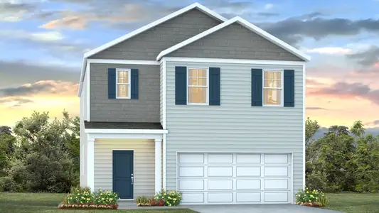 New construction Single-Family house 1036 Salient Ct, Lugoff, SC 29078 plan Robie - image