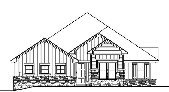 New construction Single-Family house 104 Merlin Ct, Cedar Creek, TX 78612 Fairfield- photo 0