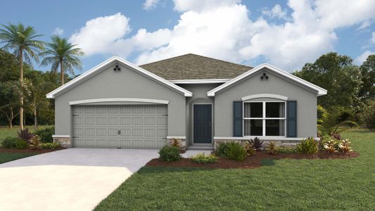 New construction Single-Family house 4428 Sw 69Th St, Ocala, FL 34474 plan Cali - image