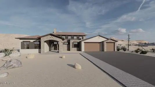 New construction Single-Family house 11648 S Airport Rd, Buckeye, AZ 85326 - image