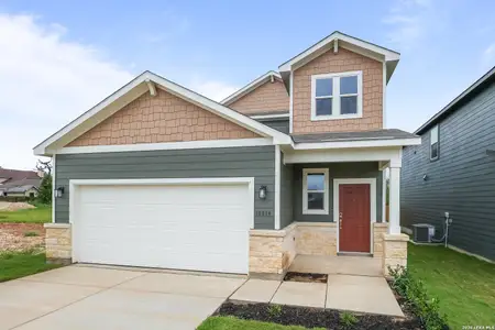 New construction Single-Family house 10814 Apple Pie Rd, San Antonio, TX 78224 plan Riley - 2511 - image