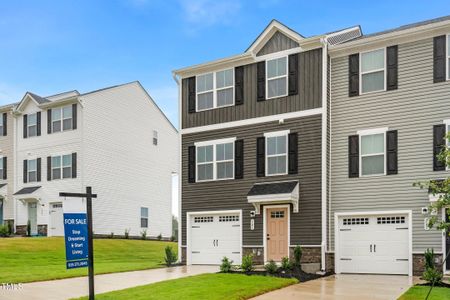 New construction Townhouse house 161 Sunny Acres Rd, Garner, NC 27603 Juniper- photo 0
