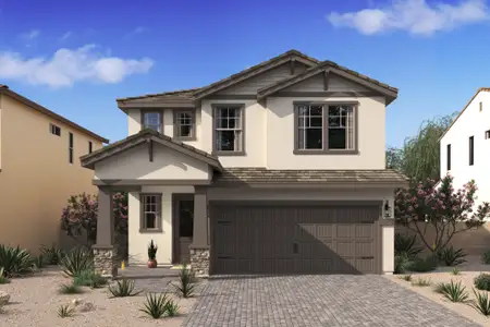 New construction Single-Family house 8051 W Harmont Dr, Peoria, AZ 85345 plan Prairie Willow - image