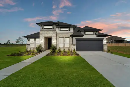 New construction Single-Family house 6414 Citron Elm Rd, Manvel, TX 77578 plan Lindsay - image