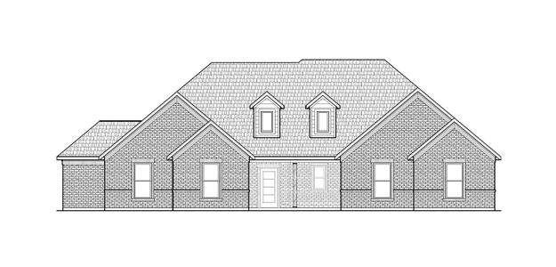 New construction Single-Family house 101 Aslan Rd, Poolville, TX 76487 plan The Hudson - image