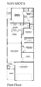 New construction Single-Family house 3601 Long Branch Blvd, Rowlett, TX 75088 Navasota A- photo 0