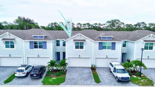 New construction Townhouse house 5766 Se Edgewater Cir, Stuart, FL 34997 plan Sandpiper - image