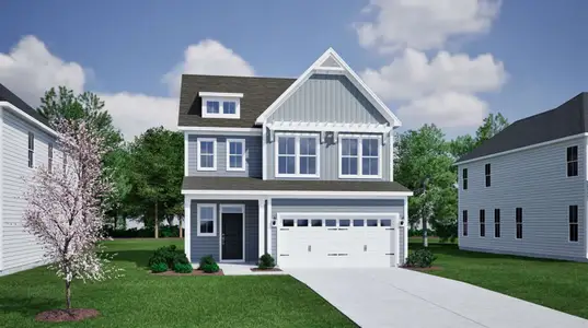 New construction Single-Family house 125 Heath Ln, Elgin, SC 29045 plan Ashley - image