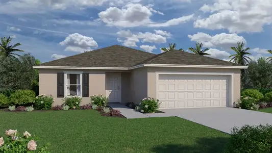 New construction Single-Family house 359 Aster Ct, Poinciana, FL 34759 - photo 0