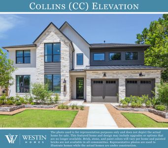 New construction Single-Family house 41935 Shoal St, Todd Mission, TX 77316 plan The Collins - image