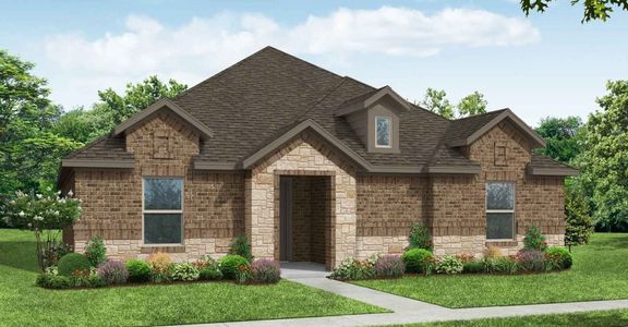 New construction Single-Family house 3043 Redden Ln, Midlothian, TX 76065 Salinas- photo 0