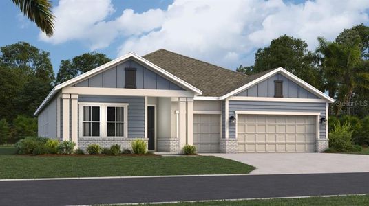 New construction Single-Family house 3156 Country Side Drive, Apopka, FL 32712 Largo- photo 0