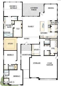 New construction Single-Family house 20658 W Berridge Ln, Litchfield Park, AZ 85340 plan The Maryvale - image