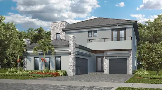 New construction Single-Family house Parkland, FL 33076 plan Kingsmont - image