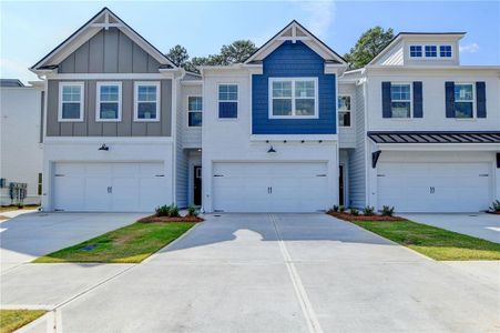 New construction Townhouse house 2539 Riverside Road, Conyers, GA 30013 - photo 0