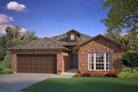 New construction Single-Family house 128 Attwater Road, Rhome, TX 76078 - photo 0