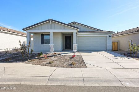 New construction Single-Family house 1919 S 245Th Drive, Buckeye, AZ 85326 Plan 6- photo 0