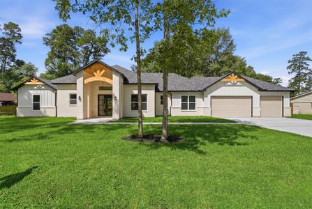 New construction Single-Family house 114 Magnolia Bnd, Roman Forest, TX 77357 - image