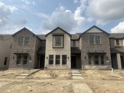 New construction Townhouse house 6607 Baritone Court, Sachse, TX 75048 Brown Homeplan- photo 0