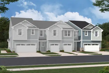 New construction Townhouse house 1114 Vibrant Rd, Charlotte, NC 28215 plan Vienna - image