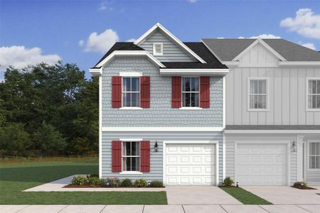 New construction Townhouse house 9404 Mill St, Unit F, Providence Village, TX 76227 - image