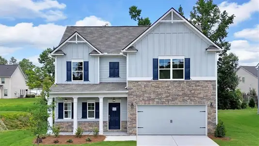 New construction Single-Family house 4690 Glore Rd Sw, Mableton, GA 30126 Linden- photo 0